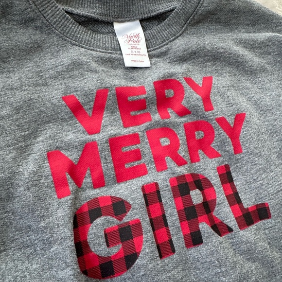 Christmas pajamas set for siblings - boy 6/7 and girl 7/8 - Picture 2 of 3